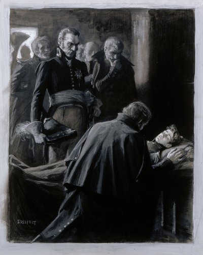 Wilhelm von Schwerin, illusztráció a „Finnország a 19. században” című műhöz alkotó: Albert Edelfelt