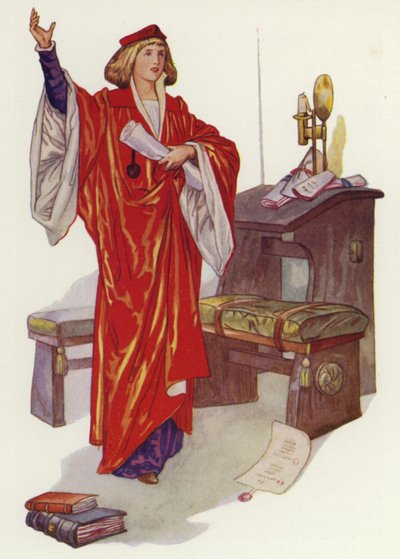 Shakespeare: A velencei kereskedő (színes litó) alkotó: Albert Edward Jackson