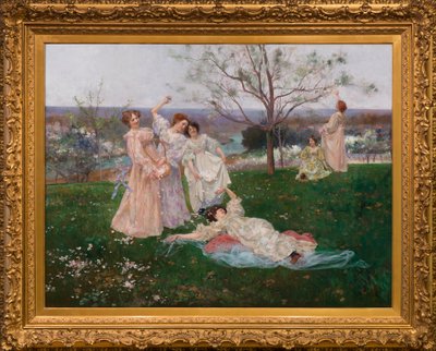Tavaszi virágok, 1897 körül alkotó: Albert-Emile Artigue