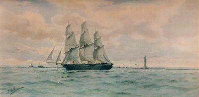 Tengeri tájkép, 1895 alkotó: Albert Ernest Markes