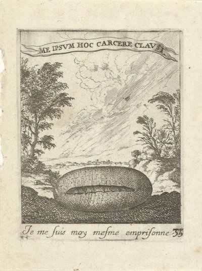 Táj gubóval Moralizing Love Emblems (sorozat címe) Devises et emblèmes d