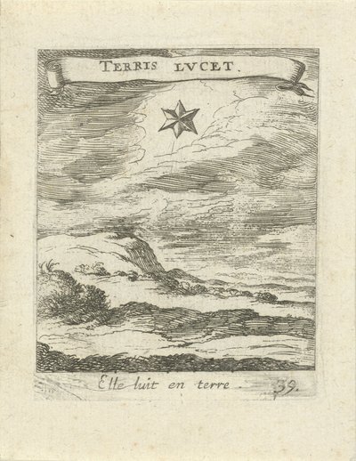 Táj csillaggal Moralizing Love Emblems (sorozat címe) Devises et emblèmes d