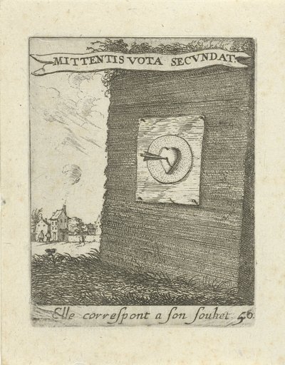 Nyíl a szív közepén Moralizing Love Emblems (sorozat címe) Devises et emblesmes d