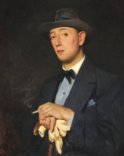 Jimmy James (Ernest William James úr) portréja alkotó: Albert George Stevens