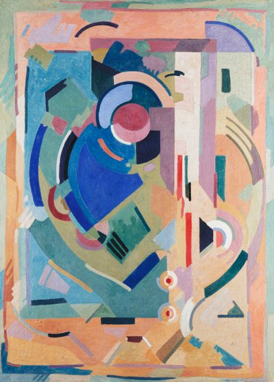 Absztrakt kompozíció; Absztrakt kompozíció alkotó: Albert Gleizes