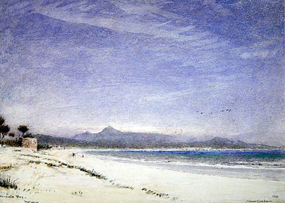 Alcudia-öböl, Mallorca alkotó: Albert Goodwin