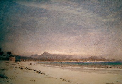 Alcudia-öböl, Mallorca alkotó: Albert Goodwin