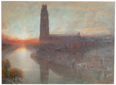 "Boston", 1907. alkotó: Albert Goodwin