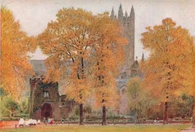 Canterbury katedrális, 1908 alkotó: Albert Goodwin