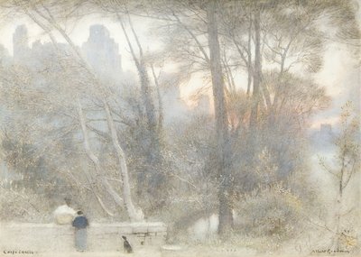 Corfe kastély alkotó: Albert Goodwin
