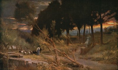Firenze: Este, 1896, c1930. alkotó: Albert Goodwin