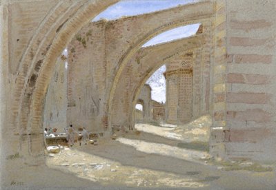 Flying Buttresses Asissiben alkotó: Albert Goodwin
