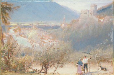 Lardeck, 1910 alkotó: Albert Goodwin