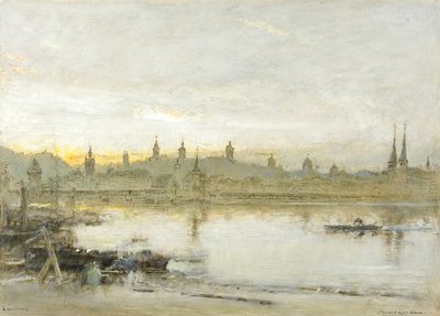 Lucerna (olaj, toll és tinta papíron) alkotó: Albert Goodwin