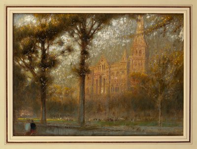 Salisbury katedrális: A nyugati front és a torony alkotó: Albert Goodwin