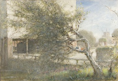Sturry Nr Canterbury, 1860 körül – 1932 körül (akvarell és testfesték papíron) alkotó: Albert Goodwin