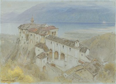 A kolostor, Locarno alkotó: Albert Goodwin