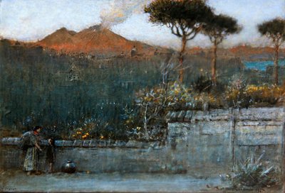 Vezúv alkotó: Albert Goodwin
