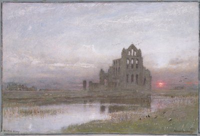 Whitby apátság alkotó: Albert Goodwin