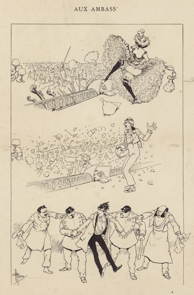 a nagykövetnél alkotó: Albert Guillaume