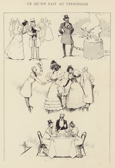 Mit csinálunk a megnyitón alkotó: Albert Guillaume