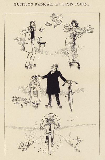 Radikális gyógyulás három nap alatt... alkotó: Albert Guillaume