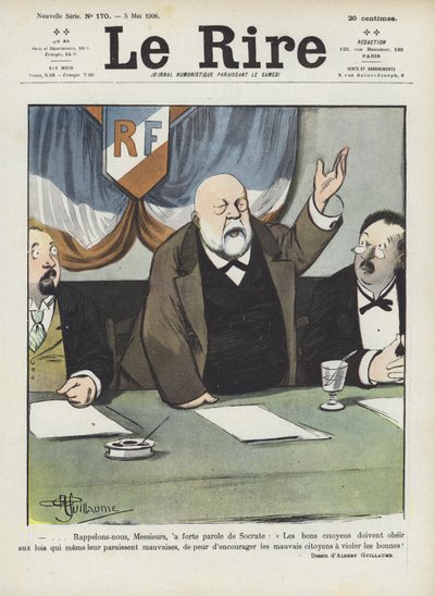 Illusztráció Le Rire alkotó: Albert Guillaume