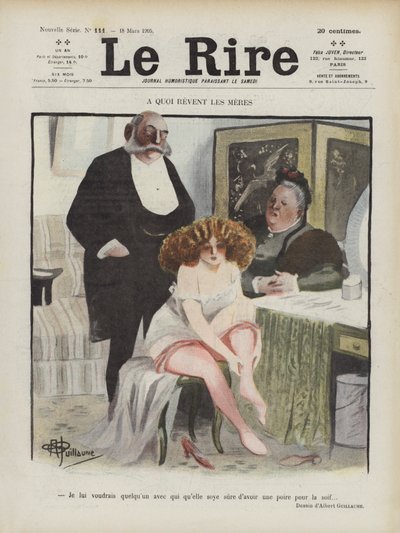 Illusztráció Le Rire alkotó: Albert Guillaume