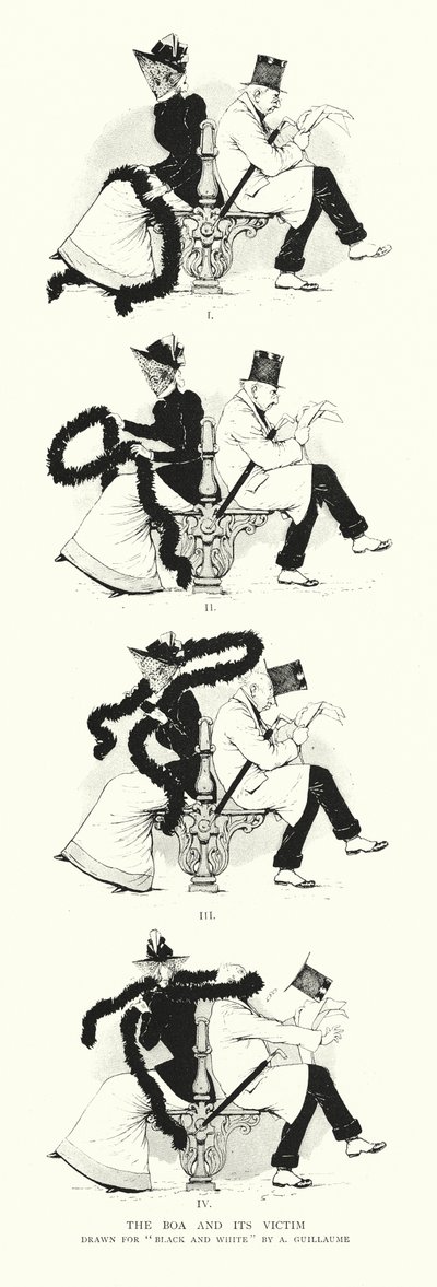A boa és áldozata (metszet) alkotó: Albert Guillaume