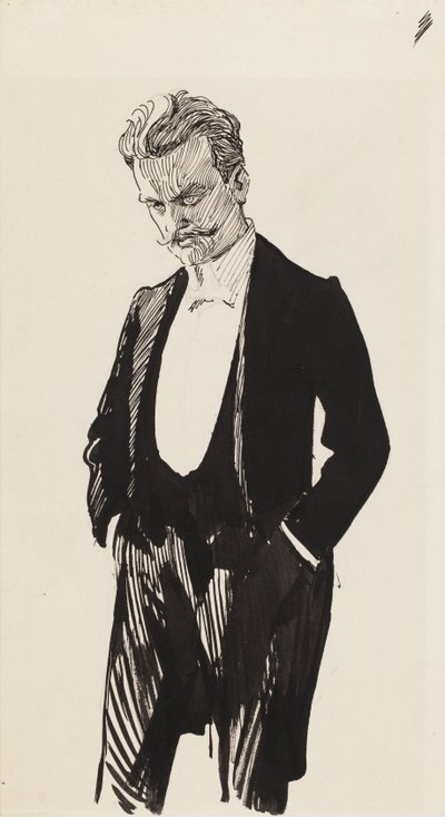 Jean Sibelius alkotó: Albert Gustaf Aristides Edelfelt