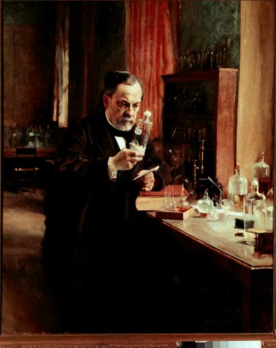 Louis Pasteur portréja alkotó: Albert Gustaf Aristides Edelfelt