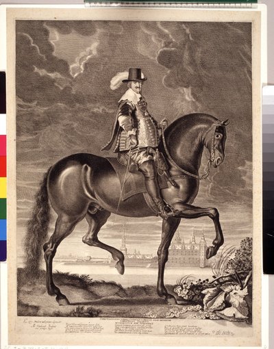 Christian IV lóháton alkotó: Albert Haelwegh