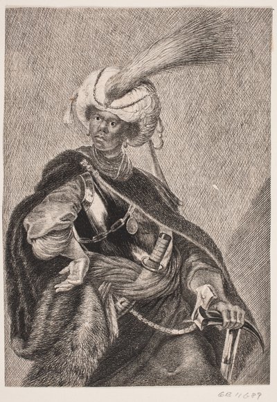 Egy fekete afrikai páncélban alkotó: Albert Haelwegh