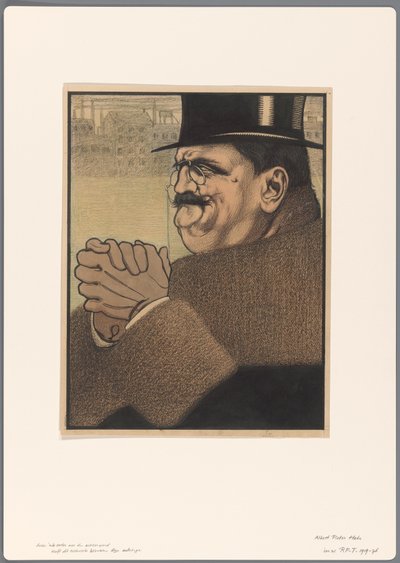 Tervezés politikai rajzfilmhez: A kapitalista alkotó: Albert Hahn (I)