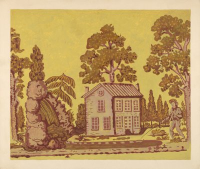Tapéta Használt Bandbox burkolatként, c. 1937. alkotó: Albert J. Levone