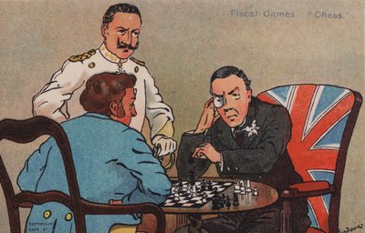 Pénzügyi játékok, sakk (színes litó) alkotó: Albert Jnr. Ludovici