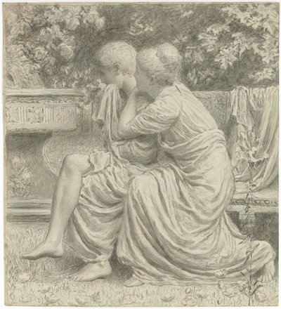 Rajzfilm az "An Idyll"-hez, alkotó: Albert Joseph Moore