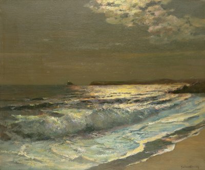 A holdfényes törőhullám alkotó: Albert Julius Olsson
