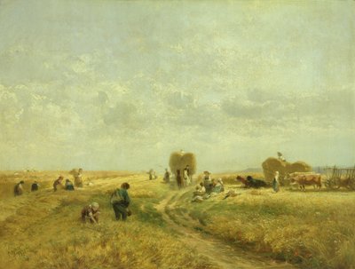 Betakarítás ideje, 1871 alkotó: Albert Kappis