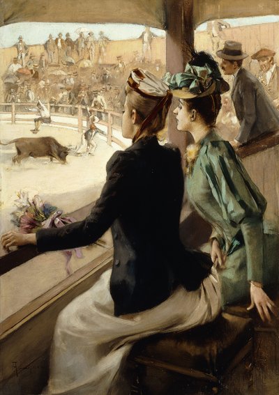 A bikaviadalon, alkotó: Albert Lynch