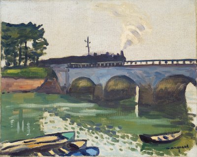 Saint-Jean-de-Luz hídja alkotó: Albert Marquet