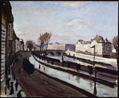 Párizs, a Quai des Grands-Augustins alkotó: Albert Marquet