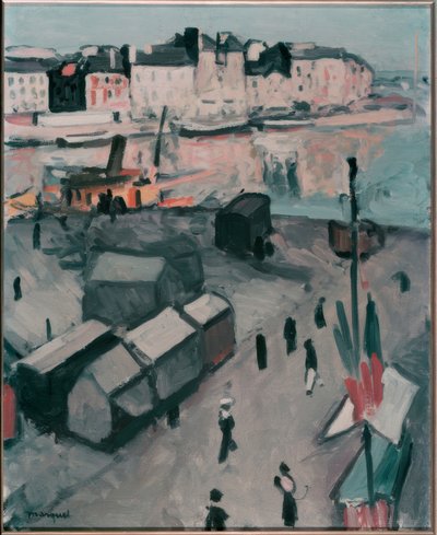 Le Havre kikötője alkotó: Albert Marquet