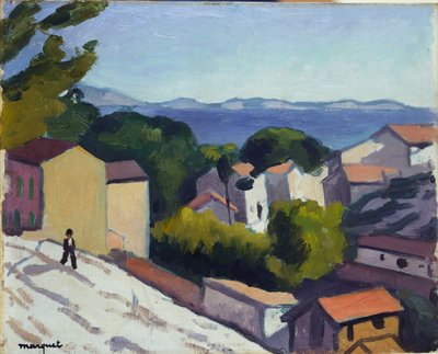 Az Estaque út alkotó: Albert Marquet