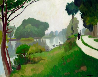 A Marne Varenne-Saint-Hilaire-ben alkotó: Albert Marquet