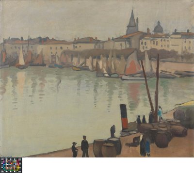 La Rochelle kikötője alkotó: Albert Marquet