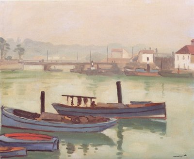 Saint-Jean de Luz kikötője alkotó: Albert Marquet