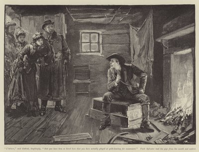 A nagybátyjuk Kaliforniából, Bret Harte alkotó: Albert Morrow