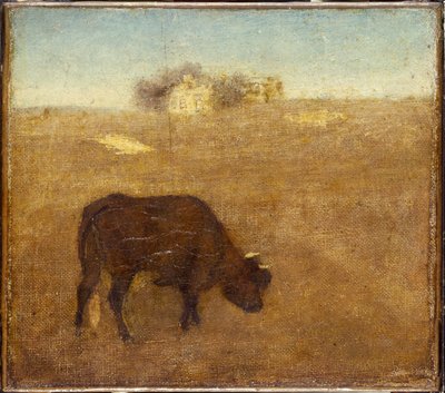 Evening Glow, az öreg vörös tehén, az 1870-es évek eleje-közepe alkotó: Albert Pinkham Ryder