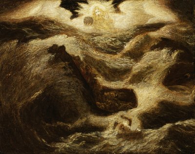 Jonah, miért? 1885-1895. alkotó: Albert Pinkham Ryder